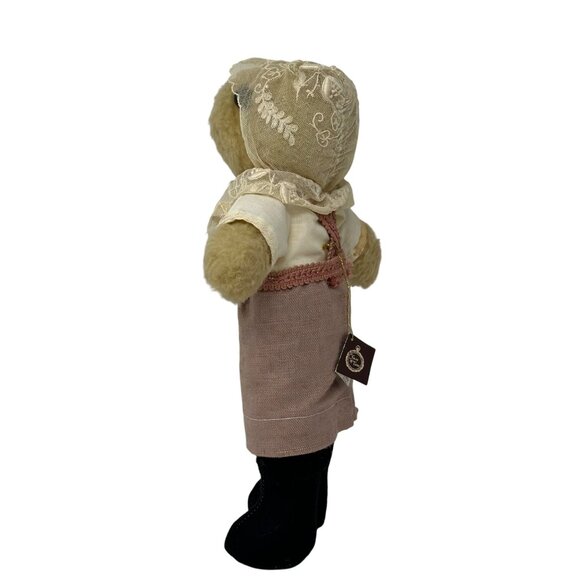 Raebhat Originals Faces of Time Prairie Dog Bear 13 inch Vintage Scotland Tweed - Picture 10 of 16